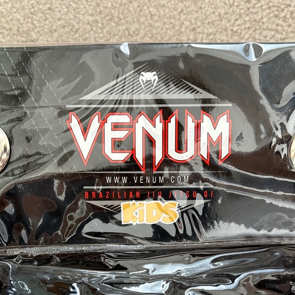 Venum Kids Brazilian Jiu Jitsu Costume - Black - Picture 3 of 11